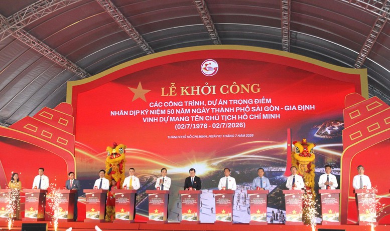 Tp. HCM khởi công 8 dự án trọng điểm