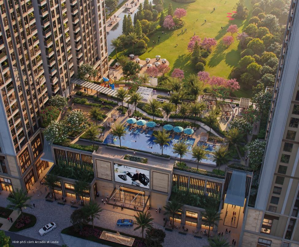 Phong cách thiết kế tại lumiere Riverside